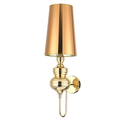 Lampa ścienna QUEEN złota 18 cm - zdjęcie produktu
