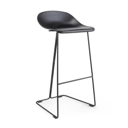 Hoker CARO BAR designerski czarny 75 cm - zdjęcie produktu