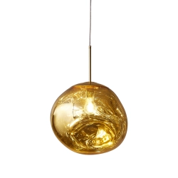 Lampa wisząca GLAM S złota 18 cm - zdjęcie produktu