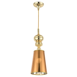 Lampa wisząca QUEEN-1 złota 18 cm - zdjęcie produktu