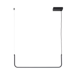 Lampa wisząca MINIMA-1 LED czarna 80 cm - zdjęcie produktu