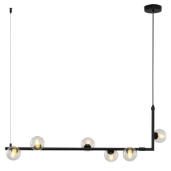 Lampa wisząca SIMPLY czarna 90 cm - zdjęcie produktu