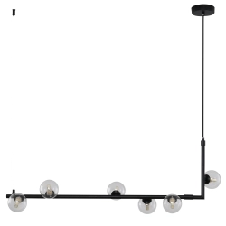 Lampa wisząca SIMPLY czarna 90 cm - zdjęcie produktu