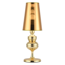 Lampa stołowa QUEEN złota 25 cm - zdjęcie produktu
