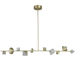 Lampa wisząca CONE 130 cm, złota - zdjęcie produktu