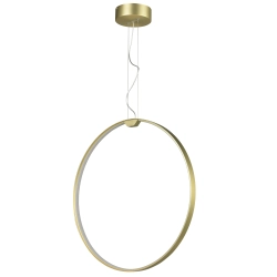 Lampa wisząca ACIRCULO 60 cm - zloty ring LED - zdjęcie produktu