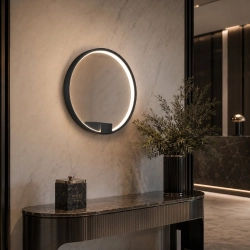 Lampa ścienna ACIRCULO LED 30 cm czarny - zdjęcie produktu