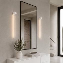 Lampa ścienna SPARO 60 cm LED biała - zdjęcie produktu