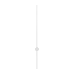 Lampa ścienna SPARO 100 cm LED biała - zdjęcie produktu