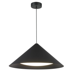 Lampa wisząca TRIANGOLO LED czarna 65 cm - zdjęcie produktu