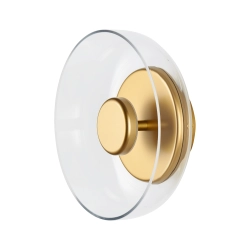 Lampa ścienna DISCO LED złota 23 cm - zdjęcie produktu