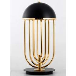 Lampa stołowa DOLCE VITA czarno złota 60 cm - zdjęcie produktu