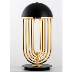 Lampa stołowa DOLCE VITA czarno złota 60 cm - zdjęcie produktu