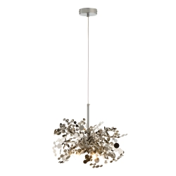 Lampa wisząca MONETTI 40 cm - chrom, dekoracyjna - zdjęcie produktu