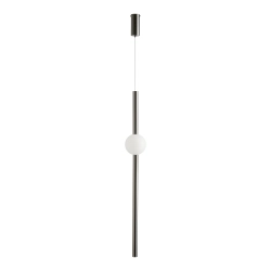 Lampa wisząca O-LINE 93 - LED, 93 cm, czarna - zdjęcie produktu