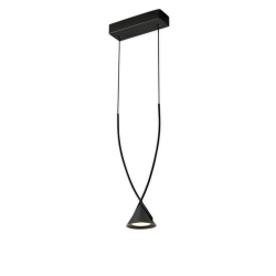 Lampa wisząca MIA LED czarna 15,5 cm - zdjęcie produktu