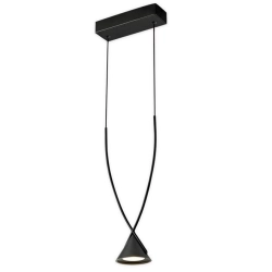 Lampa wisząca MIA LED czarna 15,5 cm - zdjęcie produktu