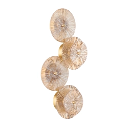 Lampa ścienna LUXIO-4 LED bursztynowa 32 cm - zdjęcie produktu