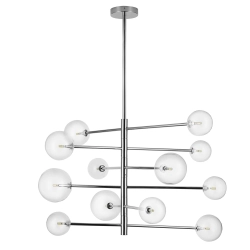 Lampa wisząca SOLA chrom 75 cm - zdjęcie produktu
