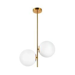 Lampa wisząca VENUS-2 mosiądz 44 cm - zdjęcie produktu