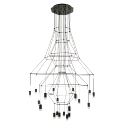 Lampa wisząca LINEA-20 czarna 120cm - zdjęcie produktu