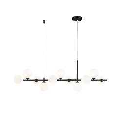 Lampa wisząca MINI MOON 100 cm - czarna - zdjęcie produktu