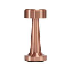 Lampa stołowa TAVOLO A LED dotykowa miedziana 21 cm - zdjęcie produktu