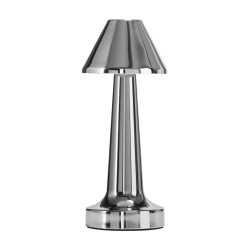 Lampa stołowa TAVOLO B LED dotykowa srebrna 22 cm - zdjęcie produktu