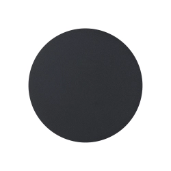 Lampa ścienna NYX 15 cm - LED okrągła, metalowa, czarna - zdjęcie produktu