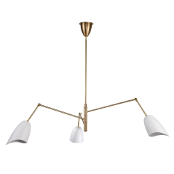 Lampa wisząca RAGNO biała 150 cm - zdjęcie produktu
