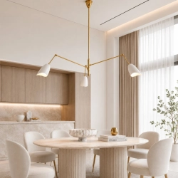 Lampa wisząca RAGNO biała 150 cm - zdjęcie produktu
