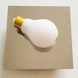 Lampa ścienna BULB złota 15 cm - zdjęcie produktu