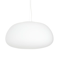 Lampa wisząca LUCIDUM FLAT biała 40 cm - zdjęcie produktu