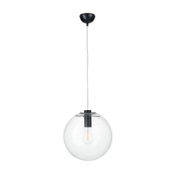 Lampa wisząca TONDA czarna 30 cm - zdjęcie produktu