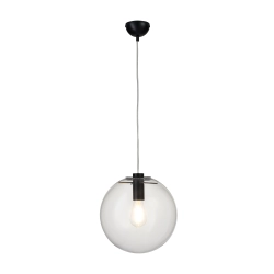 Lampa wisząca TONDA czarna 30 cm - zdjęcie produktu