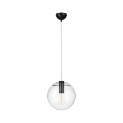 Lampa wisząca TONDA czarna 25 cm - zdjęcie produktu