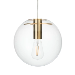 Lampa wisząca TONDA złota 25 cm - zdjęcie produktu