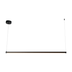 Lampa wisząca BEAM-120 LED - czarna oprawa liniowa - zdjęcie produktu