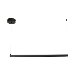 Lampa wisząca BEAM-80 LED - czarna oprawa liniowa - zdjęcie produktu