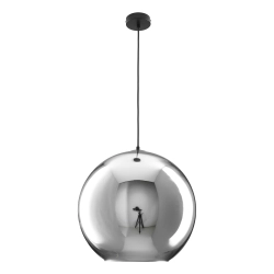 Lampa wisząca MIRROR GLOW - L chrom 40 cm - zdjęcie produktu
