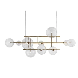 Lampa wisząca CHARM 200 - mosiądz, 200 cm - zdjęcie produktu