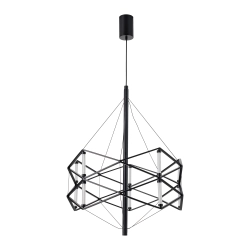 Lampa wisząca SPACE LED czarna 60 cm - zdjęcie produktu
