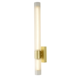 Lampa ścienna SOLO LED biało złota 60 cm - zdjęcie produktu