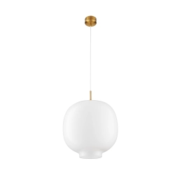 Lampa wisząca BONI biała 35 cm - zdjęcie produktu
