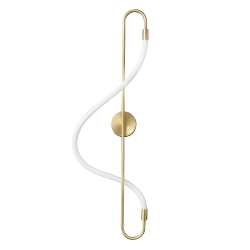 Lampa ścienna ESSA 90 cm - Kinkiet Led, złoty - zdjęcie produktu