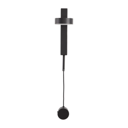 Lampa ścienna FIKO czarna 120 cm - zdjęcie produktu