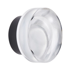 Lampa ścienna CARMELLO 13,5 cm, czarna - zdjęcie produktu