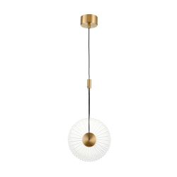 Lampa wisząca SUNBLAST - LED 20 cm, złota - zdjęcie produktu
