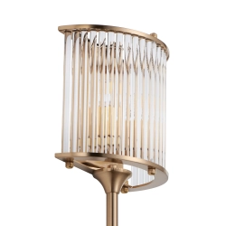 Lampa ścienna SERGIO-1 złota 40 cm - zdjęcie produktu