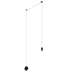 Lampa ścienna LINEA-1 WALL czarna - zdjęcie produktu